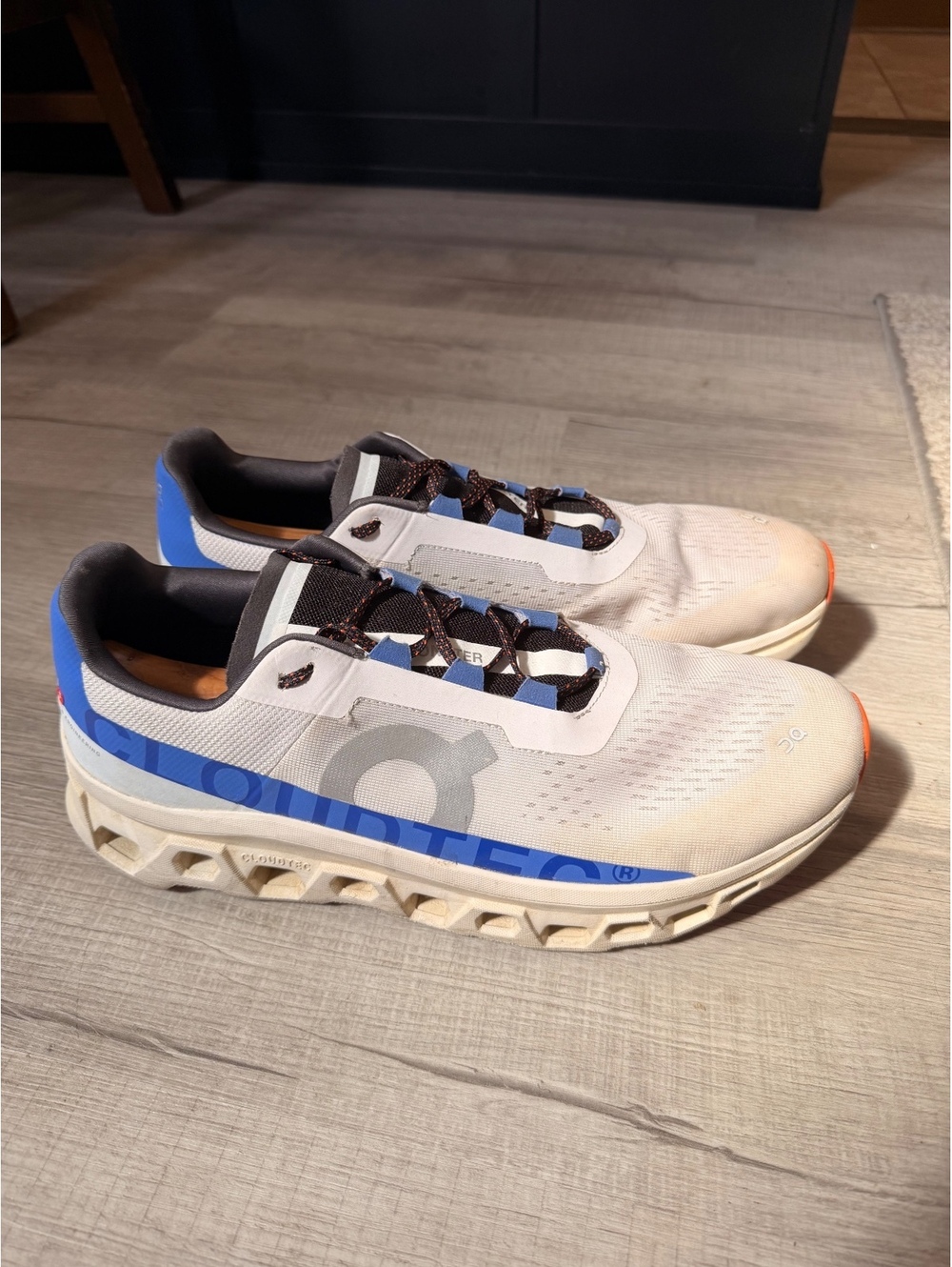 On Running Cloudmonster Frost Cobalt Men's Sneakers Size 14 White Blue